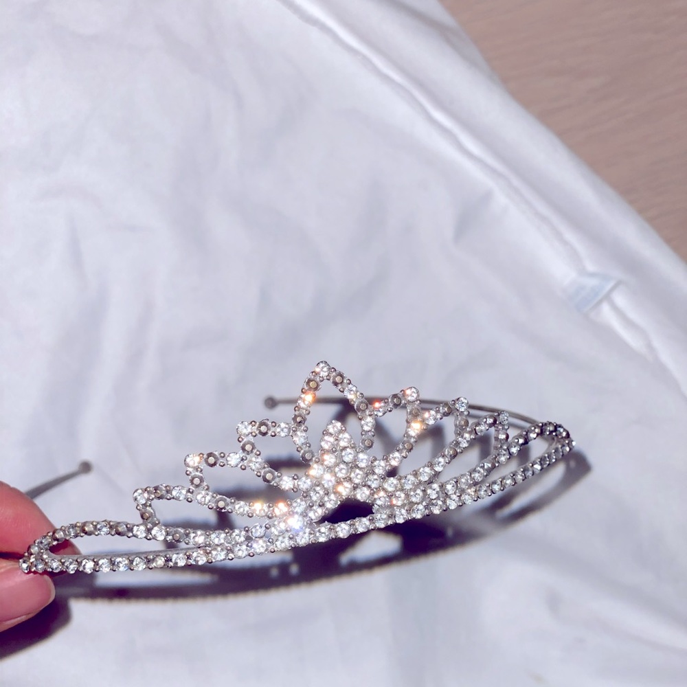 Adult Silver Sparkling Tiara